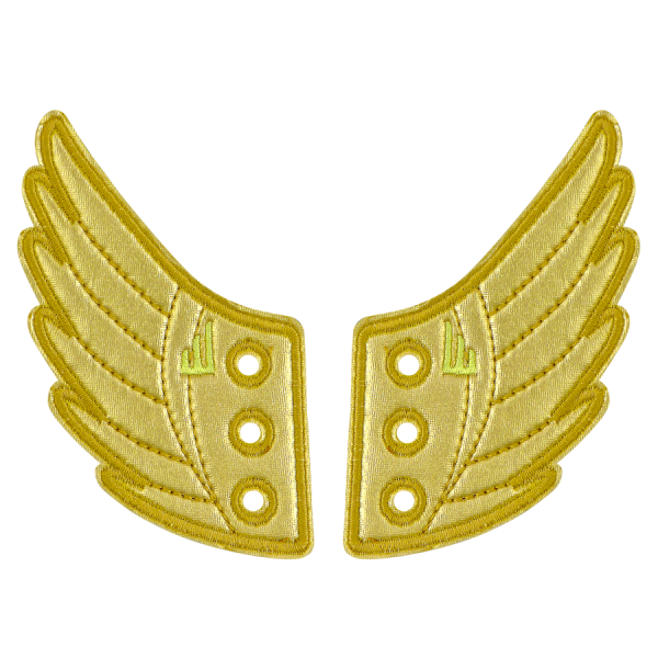 Gold Foil Wings - Lace 