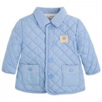 Baby Blue Quilted Jacket