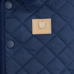 Baby Navy Blue Quilted Jacket