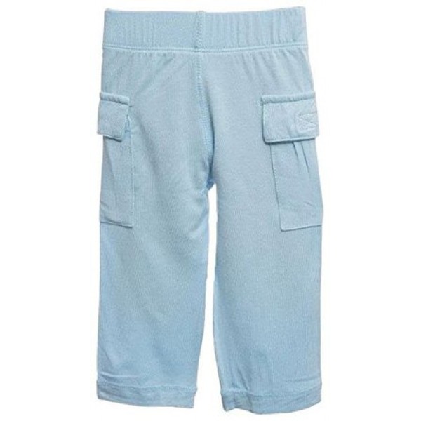 Solid Cargo Pant in Pond