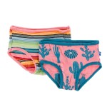 Training Pants Set in Strawberry Cactus and Cancun Strawberry Stipe