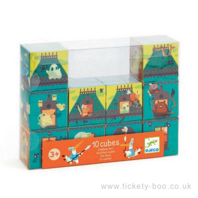 10 cubes djeco clearance