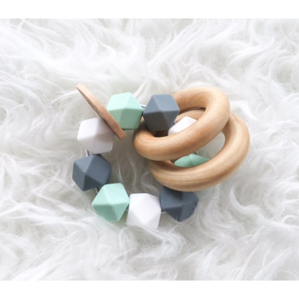 Mint Teether Rattle 