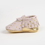 Freshly Picked Moccasins - Heirloom in Blush and Gold