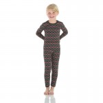 Print Long Sleeve Pajama Set in Queen's Guard 