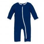 Appliqué Coverall with Zipper in Mind the Nap 