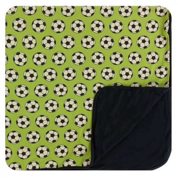 Print Toddler Blanket In Meadow Soccer 