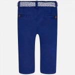 Baby Boy Blue Chino Trousers with Belt 