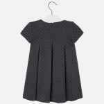 Girl Ponte Knit dress with Short Sleeves