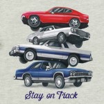 Stay on Track Car T-Shirt