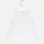 Baby Girl Circle Print Sleeveless Dress