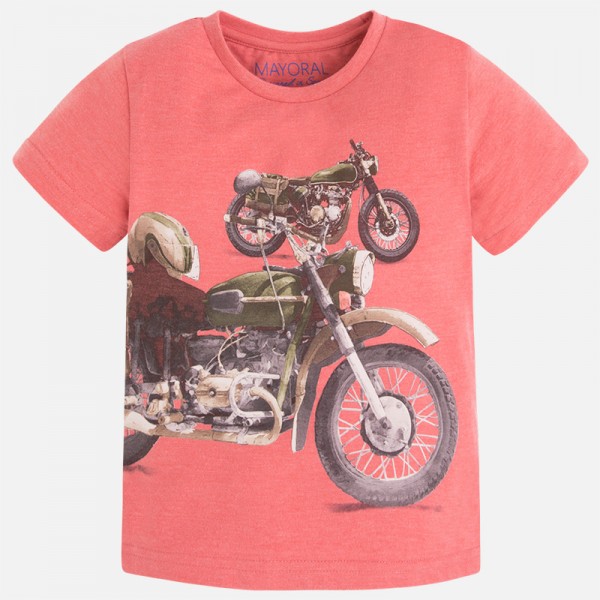 Boy Short Sleeve Motorbike t-shirt