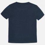 Nukutavake Boy short Sleeve Backpack Print T-Shirt