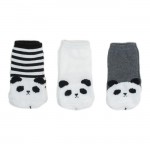 Mini Dressing Panda Socks Set of 3