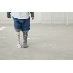 Mini Dressing Star Knee Socks - Ivory