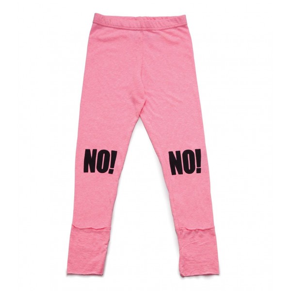 No! Leggings - Neon Pink