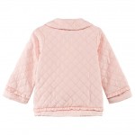 PINK DIAMOND QUILTED COAT 