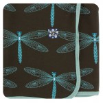 Ruffle Kimono Newborn Gift Set with Elephant Gift Box in Giant Dragonfly