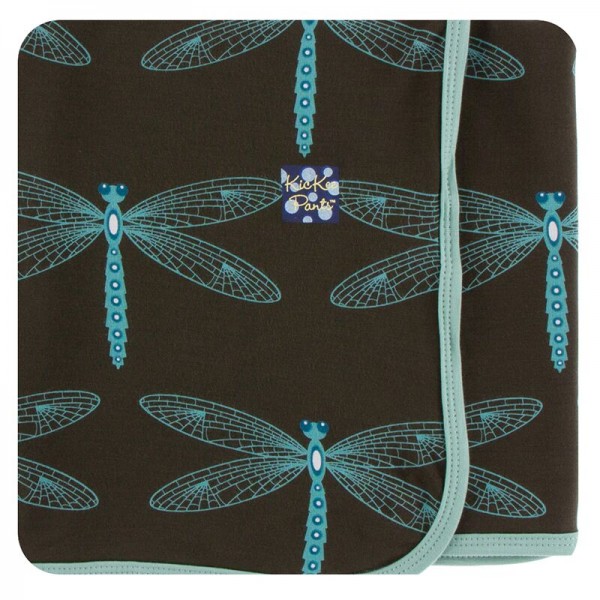Print Swaddling Blanket in Giant Dragonfly
