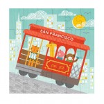 San Francisco Trolley 24-Piece Mini Puzzle