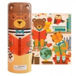 Story Time 64-Piece Puzzle Tin and Coin Bank