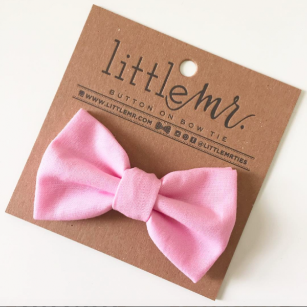 Little Mr. PINK BABY & TODDLER BOW TIE