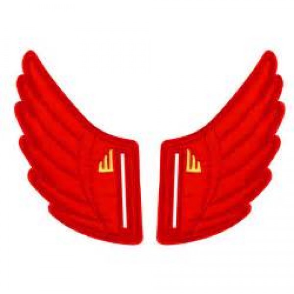 Red Foil Wings - Velcro 