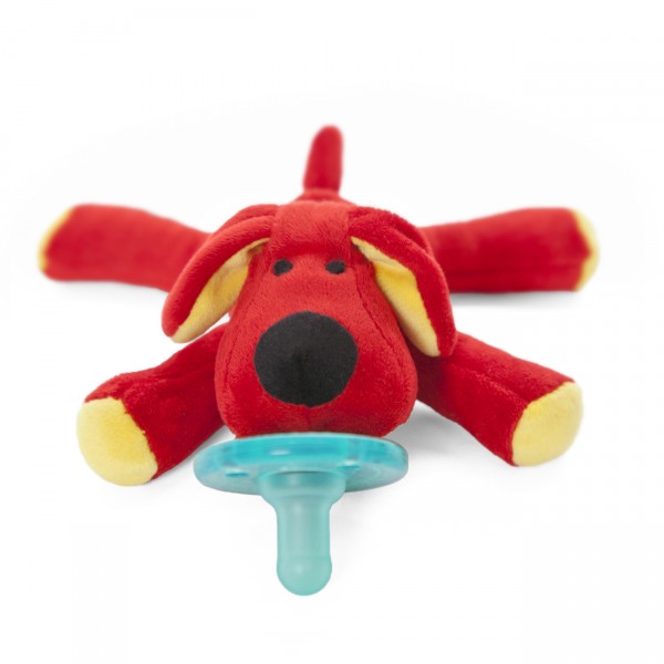 WubbaNub Pacifier Red Dog 