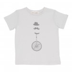 Jersey T-Shirt - Unicycle Print 