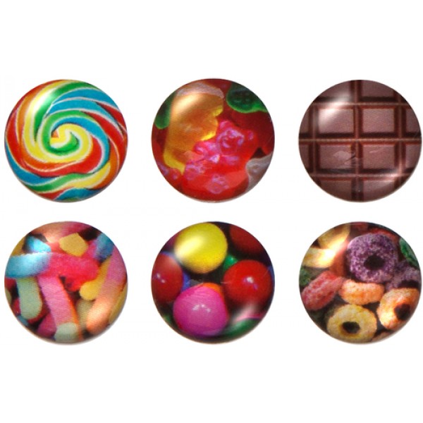 Candy Home Button Stickers