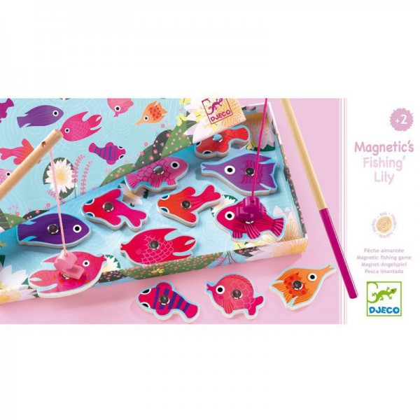 DJECO MAGNETIC FISHING LILY 