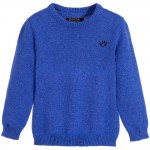 Cotton and Wool Knitted Sweater 