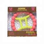 Baby Zodies Teether (Gemini) Pink 