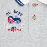 LONG SLEEVE POLO SHIRT (ROJO) 