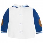 LONG SLEEVE POLO SHIRT (DEEP BLUE)