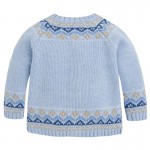 SKY BLUE KNIT CARDIGAN 