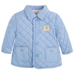 Baby Blue Quilted Jacket Baby Blue Quilted Jacket