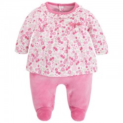 Velvet Bloused Pajamas Onesie