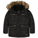 PADDED COAT W/ DETACHABLE HOOD PADDED COAT W/ DETACHABLE HOOD