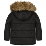 PADDED COAT W/ DETACHABLE HOOD PADDED COAT W/ DETACHABLE HOOD