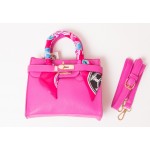 GIRL'S MINI B LOCK BAG (PINK) 