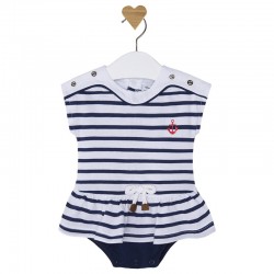 Baby Girl Sailor Romper Baby Girl Sailor Romper