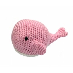 Whale Pink Rattle  Whale Pink Rattle