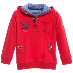 Boy Red Hoodie