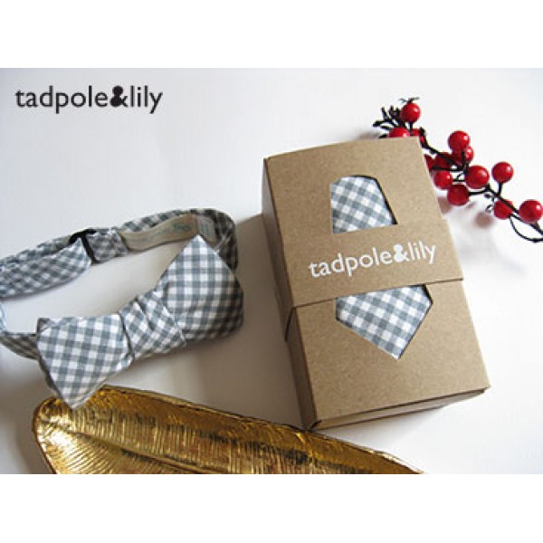 BOWTIE / CLOUDY GINGHAM