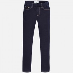 BASIC DENIM LEGGINGS (SUPER DARK)