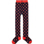 MELISSA MAILLOT TIGHTS blue/red hearts