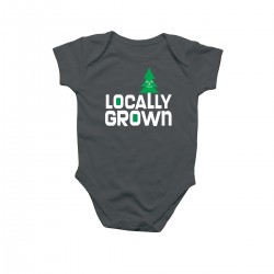 Locally Grown Tree Onesie 