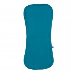 Burp Cloth Set in Strawberry Cactus and Seagrass 