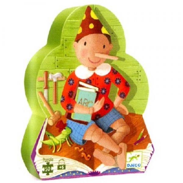 50 Pcs Djeco Puzzle - Pinocchio 